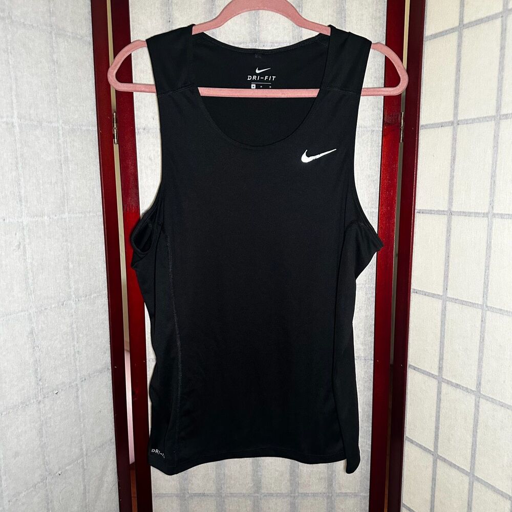 Nike Black Dri-Fit sleeveless women tank top size M
